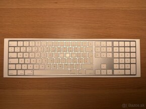 Apple Magic Keyboard s číselnou klávesnicou, strieborná – SK - 2