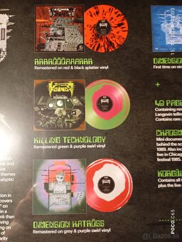 LP box Voivod - 2