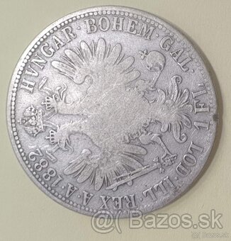 1 florin  1882 83 84 85 - 2