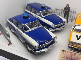 1:18 Modely Verejnej Bezpečnosti - Volga, LADA, Škoda - 2