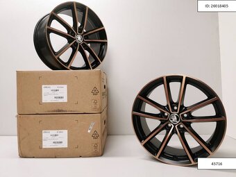 Škoda, Vw alu disky 8J R18 5x112 ET48 Borbet 1223 - 2