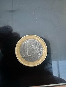 Vzácna minca 1€ - 2