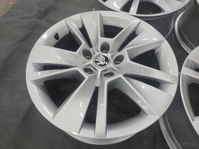 5x112R17 elektrony  orig.ŠKODA KODIAQ-KAROQ-OCTAVIA-SUPERB - 2