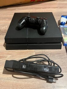 Playstation 4 + 2 ovládače, kamera, 5 hier - 2