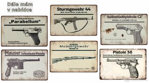 plechová cedule - Sturmgewehr 44 - 2