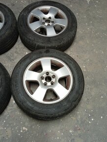 Elektróny 5x100R15+ letné pneu.195/65R15 škoda, seat, audi - 2