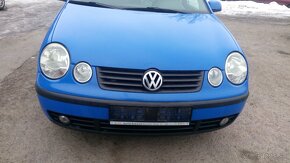 VW Polo 1,2 HTP, 1.4 16V 55kW r.v. 2004 - náhradné diely - 2