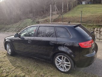 AUDI A3 SPORTBACK 2.0 TDI CR S LINE ROK VÝROBY 2009 - 2