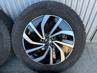 Nove 15" Elektrony VW 5x100 so zimnymi pneu 185/65 R15 - 2