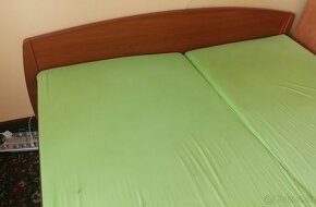 Manželská posteľ 180x200 s uložným priestorom - 2