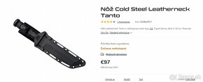 Taktický nôž Cold Steel Leatherneck - 2