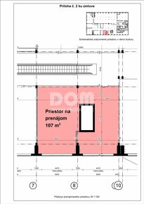 rkDOM | Prenájom obchodného priestoru (119 m2) v širšom - 2