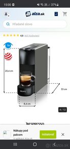 NESPRESSO KRUPS Essenza Mini Intense Grey XN110B - 2