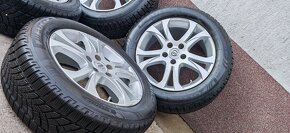 ALU Nissan 5x114,3 a zimné Fulda 215/60 R17 - 2