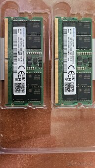 Samsung 32GB DDR5 SODIMM 5600, 2x16GB - 2