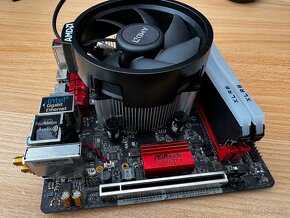 AsRock Fatality AB350 Gaming Mini ITX + CPU RAM SSD - 2