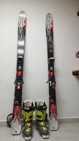 set K2 Rictor Amp a lyžiarky & Salomon Quest pro - 2