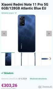 Xiaomi Redmi Note 11 PRO 5G Blue - 2