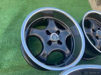 R16 4x98 Black 5spoke 2x 7.5 ET24 2x 9J ET16 - 2