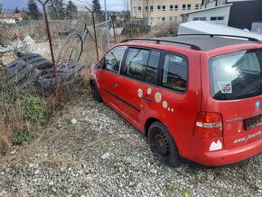 Vw Touran 1.9 tdi 74kw ROZPREDAM - 2