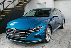 VW Arteon SB 2.0TDI 147kW Elegance Tažné AID Kessy ACC 39tkm - 2