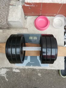 Cinky jednorucky 2 x 38 kg - 2