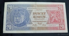 20 koruna 1926 série Vg Československo - 2