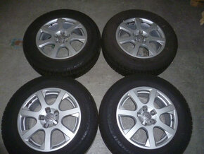 alu R17 5x112, zimné pneu 235/65, orig. Audi Q5 - 2