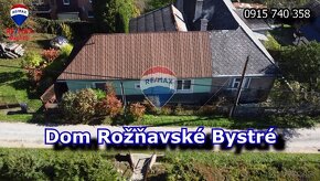 Vidiecky dom pod lesom, 714m2 pozemok, Rožňavské Bystré - 2