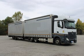 Mercedes-Benz Actros 2542, 6X2, ZVEDACÍ NÁPRAVA + PANAV TVK1 - 2