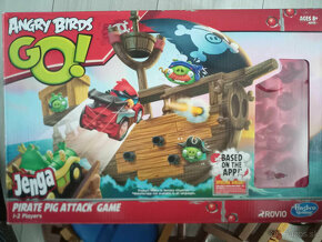 Angry Birds - Star Wars Jenga Death Star + Pirate pig GO - 2