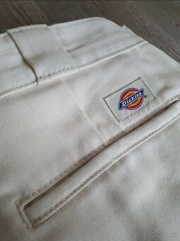 dickies nohavice béžové S - 2