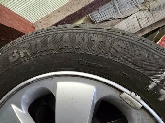 Letné pneumatiky 185/65 R14 + elektróny KIA - 2