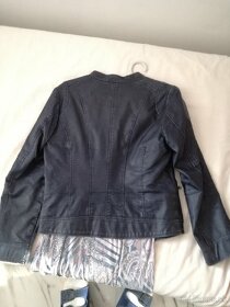 Dámska kožená bunda, veľkosť M - 2