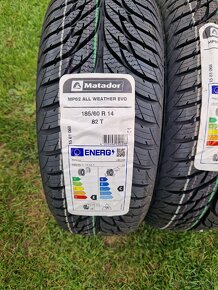 Nové pneu 185/60r14 celorocne - 2