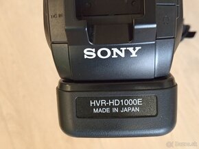 Sony HVR-HD1000 E 1080i MiniDV Camcorder - 2