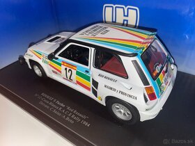 Renault R5 Turbo rally Universal hobbies 1:18 - 2