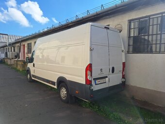 Prenajom dodávky peugeot boxer - 2