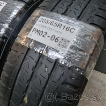 Dodávkové letné pneu 205/65 R16C KLEBER DOT1418 - 2