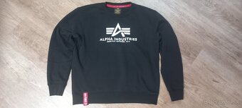 Čierna Original Mikina ALPHA INDUSTRIES - 2