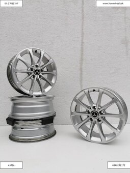 Mercedes A, B originál alu idsky 5x112 R17 ET44 1207 - 2