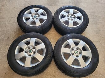 HLINIKOVE DISKY ORIGINAL SKODA OCTAVIA 2 5x112 195/65 R15 - 2