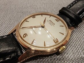 Zlaté Doxa automatic hodinky 14kt  - po generálnom servise - 2