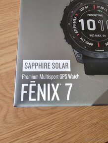 Garmin fenix 7x sapphire solar - 2