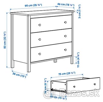 Komoda Koppang- Ikea - 2