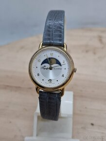 Predám funkčné náramkové hodinky ROYAL Swiss quartz lunárny - 2