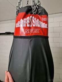 Boxovací pytel MMA 35kg - perfektní stav, včetně řetězů - 2