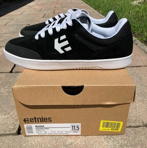 Etnies Marana black/white 45,5 nové - 2