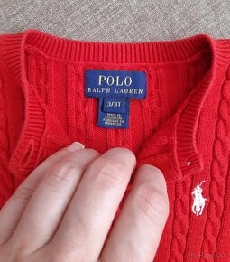 Detský svetrík zn.Polo by Ralph Lauren, veľ.98 - 2