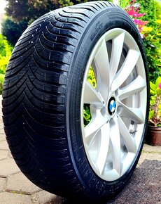 alu R18 5x120, senzory, pneu 225/45, orig. BMW X1 + 3 - 2